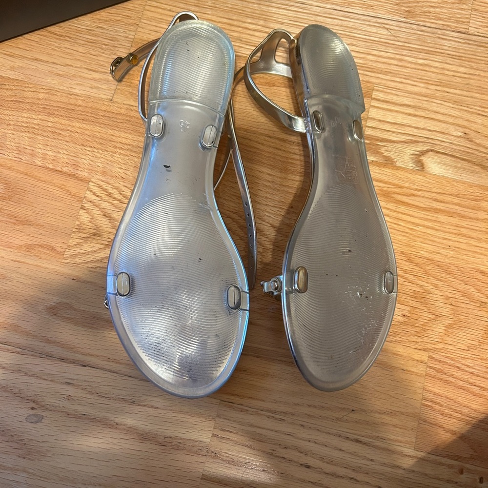 Gold DKNY Sandals - Picture 4 of 5